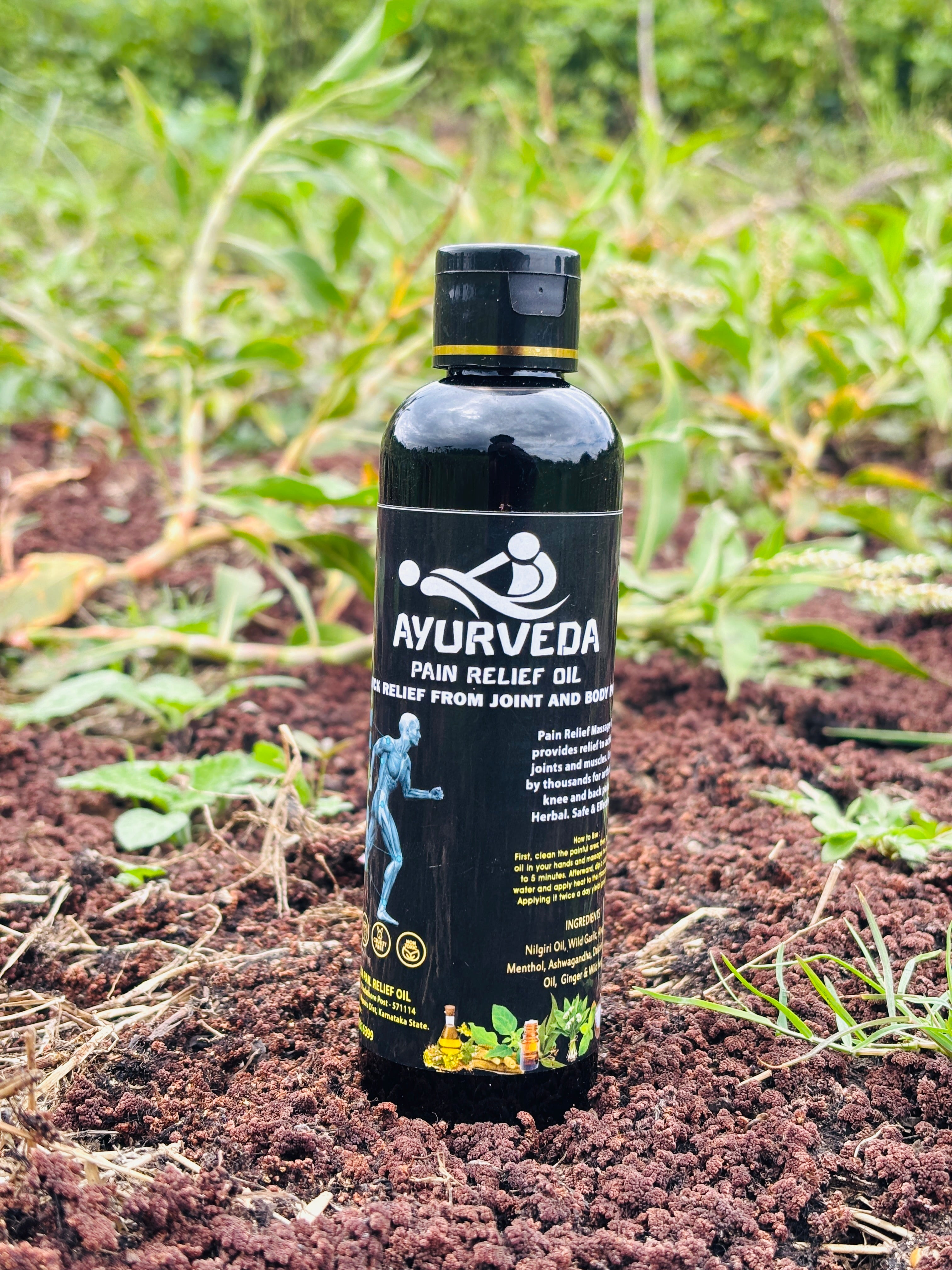 Ayurveda Pain Relief Oil – Natural Ayurvedic Relief for Joint, Muscle & Body Pain