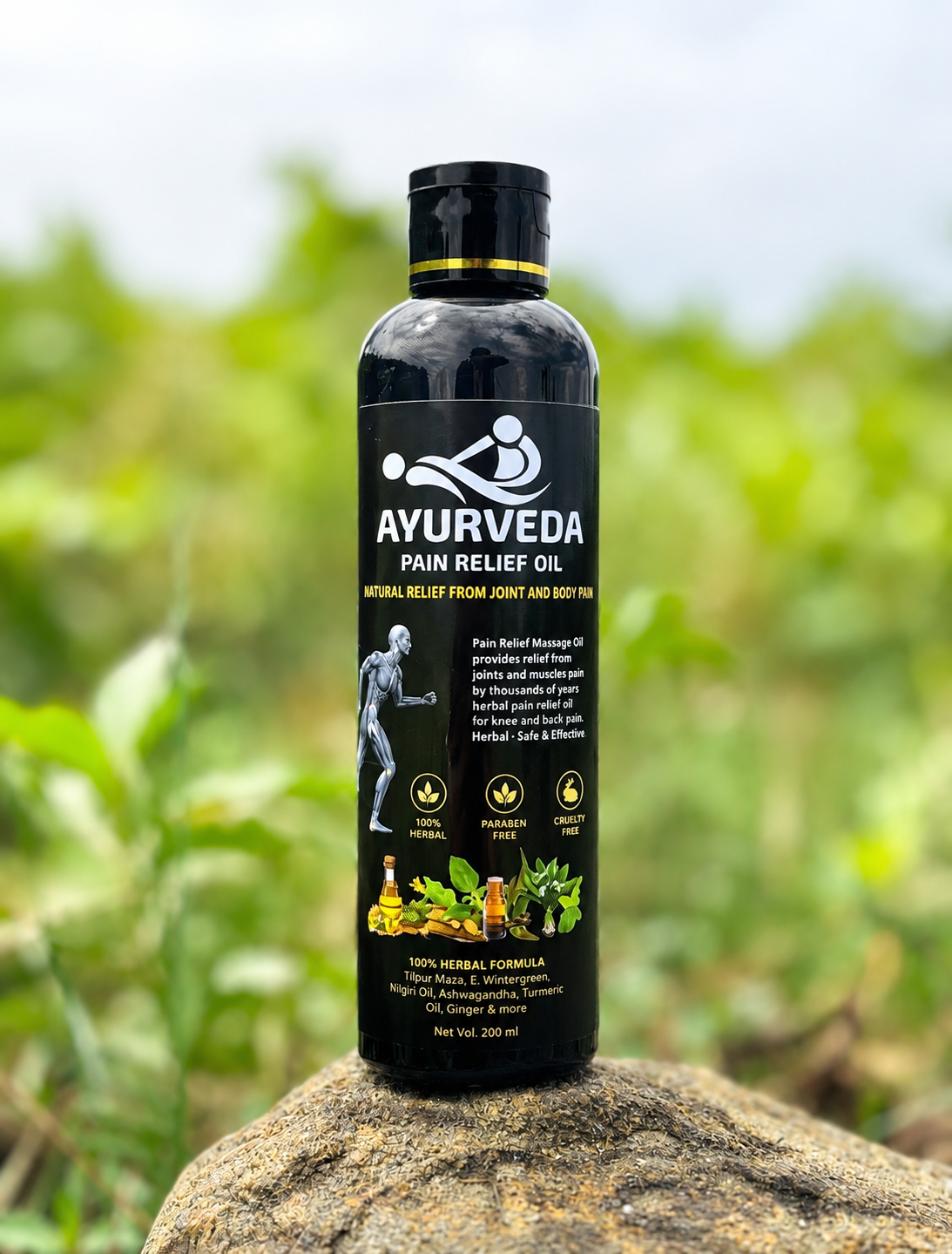 Ayurveda Pain Relief Oil – Natural Ayurvedic Relief for Joint, Muscle & Body Pain