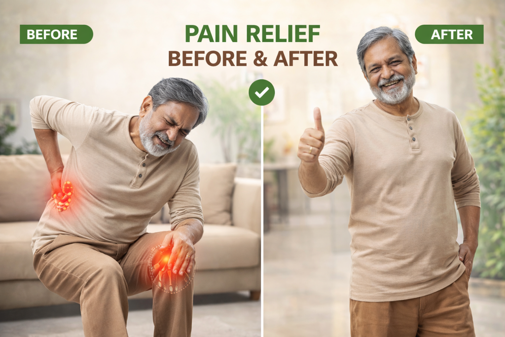 Amrutha Dhooma Pain Relief Oil – Natural Ayurvedic Relief for Joint, Muscle & Body Pain